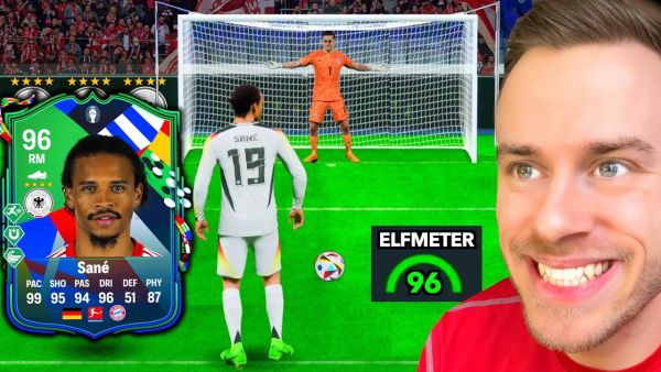 96er Leroy Sané - ABER ELFMETER bestimmen sein Team! 👀⚽️