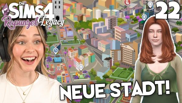 Ein heißes Date in der neuen Stadt! - Die Sims 4 Rapunzel Legacy Part 22 | simfinity