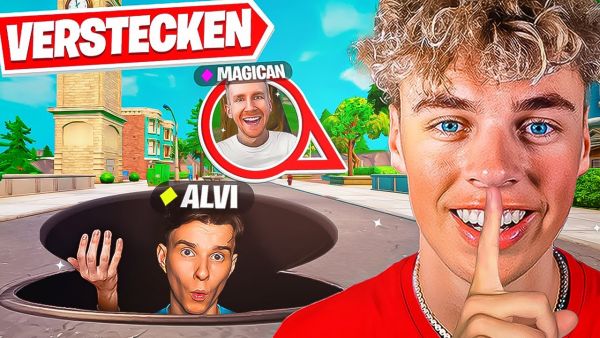 Das YOUTUBER HIDE & SEEK Turnier in FORTNITE gegen ALVI!  🏆