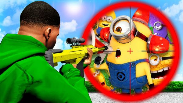 Ich JAGE alle MINIONS in GTA 5!🍌