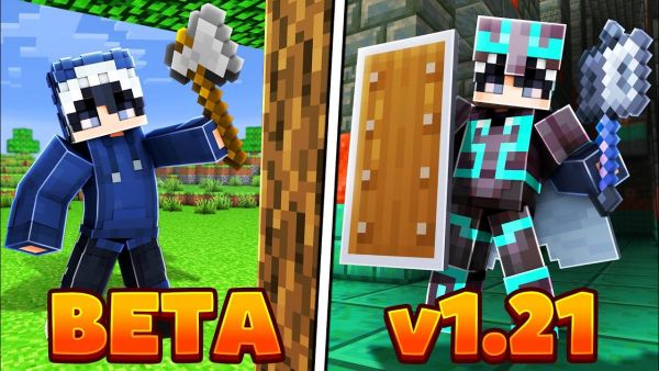 Minecraft, aber JEDEN TAG in einer NEUEN VERSION...