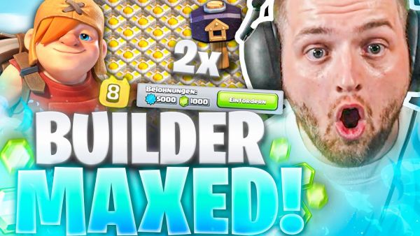 🔥😍ALLE Mauern MAXED! - XXL Fortschritt! - 2 HAMMER des BAUENS & 1000 GEMS! | Clash of Clans F2Pass