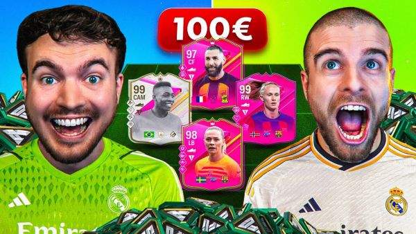NEUER ACCOUNT! WER erreicht MEHR in 1 STUNDE mit 100€ in EA FC 24 🔥🤯 (ACCOUNT BATTLE 🏆)