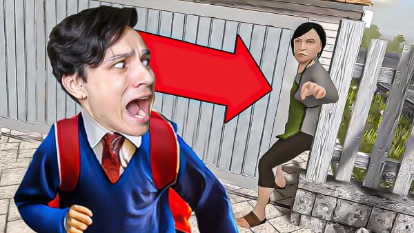 ЗАЖАЛ ЗЛУЮ МАМУ ВОРОТАМИ!😱 СЕКРЕТНАЯ КОНЦ&#