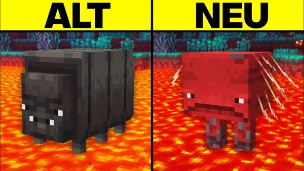 Wie Minecraft MOBS FRÜHER aussahen...