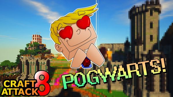 Wir beginnen mit dem Bau von Pogwarts! - Minecraft Craft Attack 8 #142