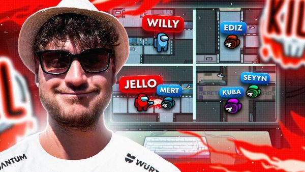 JELLO FÄHRT DIE FIRMA GEGEN DIE WAND 😂 XXL Among Us mit Mert, Ediz, Willy & Co.! 🔥