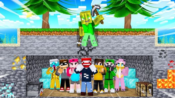 ICH FINDE... DEN... 1. GEHEIMEN YOUTUBER BUNKER?! (Minecraft Helden)