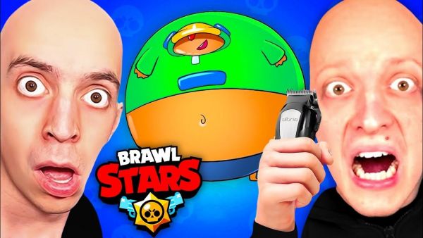 NICHT LACHEN oder GLATZE SCHNEIDEN in BRAWL STARS!