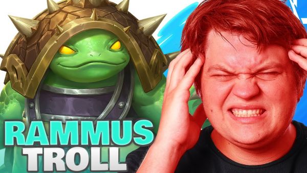 Der Rammus TROLL aber auch CARRY!