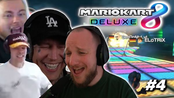 😂🤣"GEILSTE FOLGE BIS JETZT?!" MARIO KART mit MONTE,DANNY & SASCHA #4 | ELoTRiX Highlights