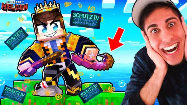 LEVLEL 999 OP 1 SHOT BOGEN in Minecraft HELDEN (FOLGE 5)