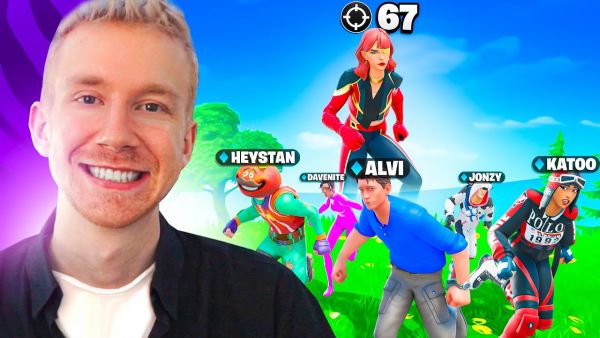 MAGICAN jagt 100 SPIELER in Fortnite! 😈🏆 (mit 5 Youtubern)