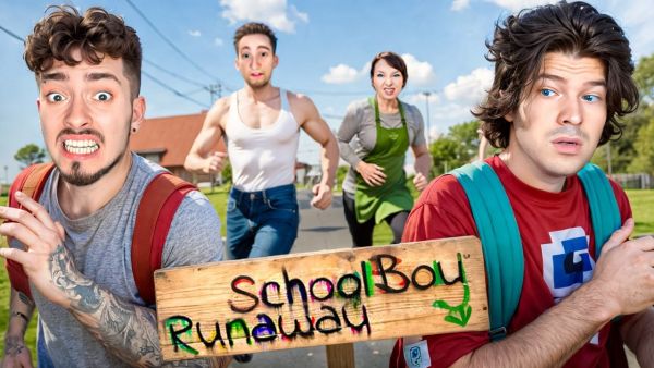 МЫ С ФИКСАЕМ СБЕЖАЛИ ОТ ЗЛЫХ РОДИТЕЛЕЙ В SCHOOLBOY RUNAWA