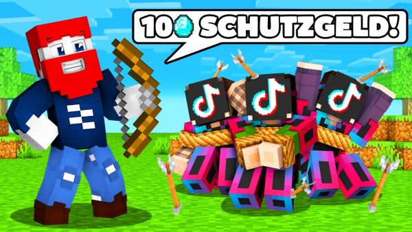 ICH ERPRESSE den TIKTOK CLAN! - Minecraft Helden