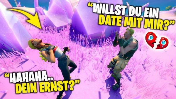 Ich frage nach einem DATE MIT IHR und das hat Sie geantwortet ...