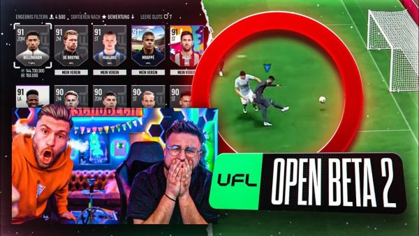 Unser ERSTES MAL UFL Open Beta 2 😱 Besser als EA FC ??