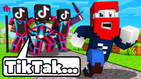 TIKTOK CLAN JAGT MICH! - Minecraft Helden