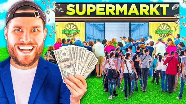 500 MENSCHEN STÜRMEN mein SUPERMARKT!