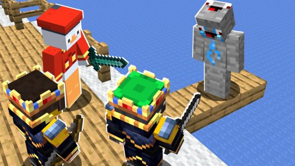Tschüss Minecraft Helden..