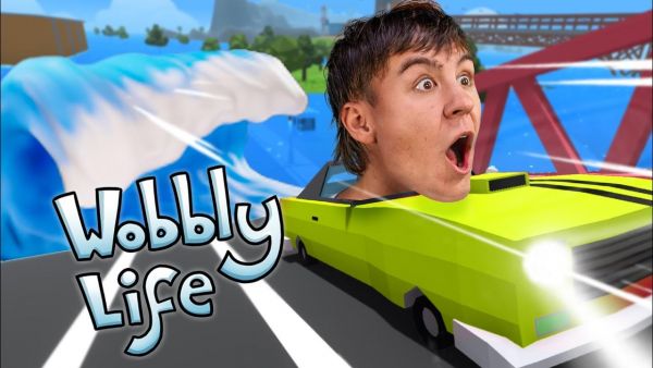 Entkomme ich dem TSUNAMI?! - Wobbly Life