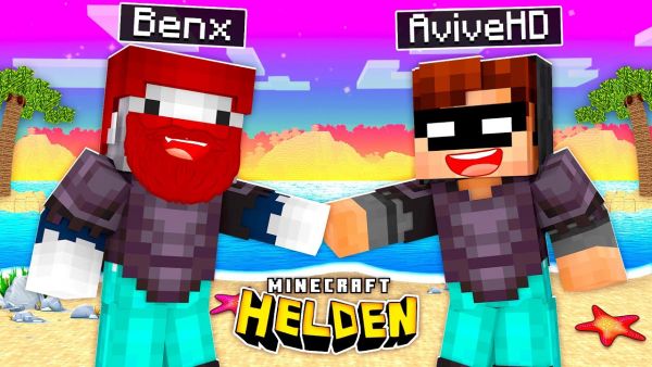 Mein ERSTES TREFFEN mit BENX !! (Minecraft Helden)
