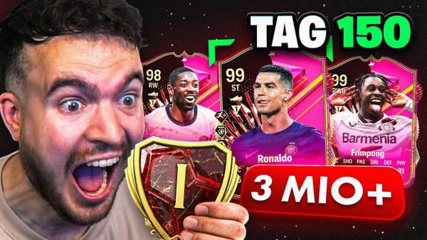JAAAA! 3x98+ und 3 MIO+ SPIELER! WAS ERREICHT man in EA FC 24 ohne FC POINTS? TAG 150 🥼🧐🧪