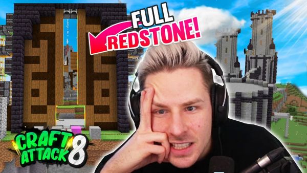 POGWARTS Riesen REDSTONE Tor ist das krasseste was ihr je in CraftAttack gesehen habt!