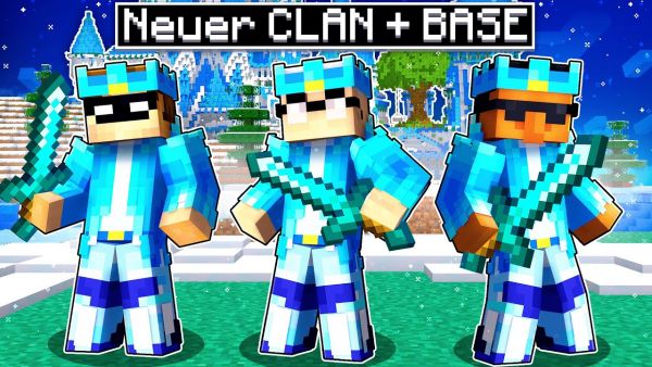 wir GRÜNDEN die EISKRIEGER (Clan + BASE) in Minecraft Helden Folge 10