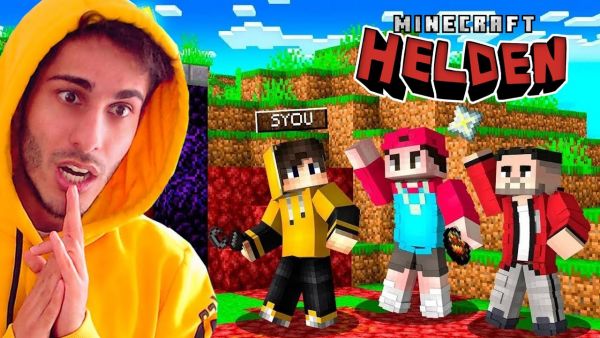 JETZT LIVE der ERSTE Minecraft HELDEN STREAM