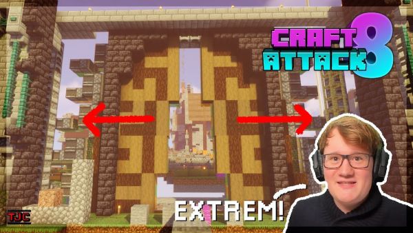 12x15 OP TOR für POGWARTS | @rewinside REAKTION - Craft Attack 8 Ep. 51