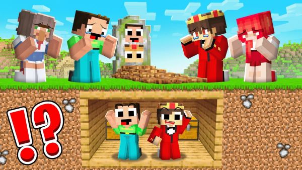 Baby Semlaki und Billy Pranken ELTERN in GRAB in Minecraft!
