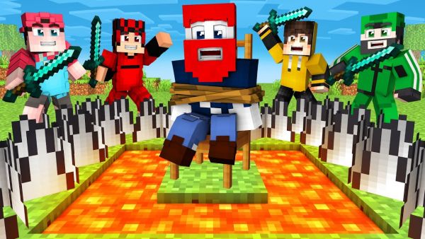 5 YOUTUBER WOLLEN MICH TÖTEN, ERSTER KILL? - Minecraft Helden