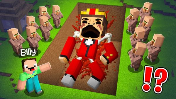 Billy Findet Gruseligen Begrabenen Semlaki Körper in Minecraft!