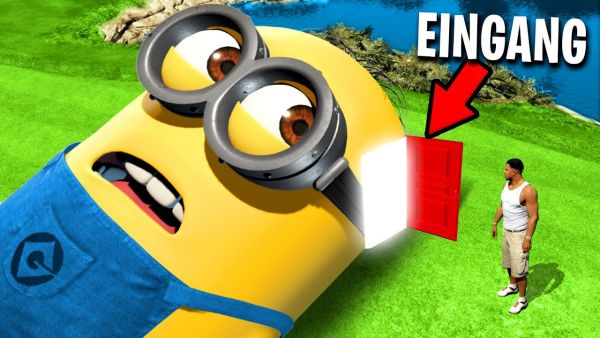 Was ist in KOPF vom MINION drin in GTA 5?!🍌