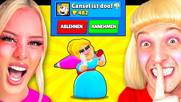 Ich PRANKE sie als KLEINES MÄDCHEN in BRAWL STARS, bis sie AUSRASTET! 🤣
