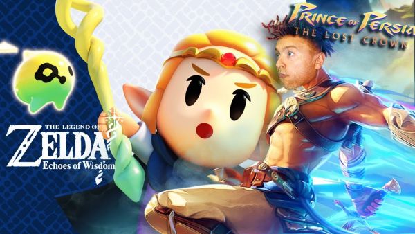 Zelda Echoes of Wisdom Reaktion & PRINCE OF PERSIA THE LOST CROWN (Werbung)