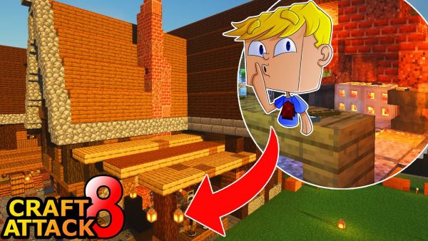 Die SCHMIEDE für das Burg Projekt & extrem viel Detail! + Timelapse! - Minecraft Craft Attack 8 #147