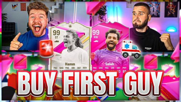 ABSOLUT HEFTIG 🚨😭 SCHOCK in BUY FIRST GUY in EA FC 24 🚑