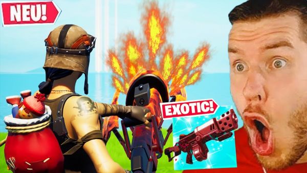 die *NEUE* FEUER-MINIGUN in Fortnite kommt! (zu krass)