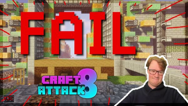 Ich BAUE und ZERSTÖRE die größte, HEFTIGSTE TÜR in ganz Craft Attack 8 Ep. 52