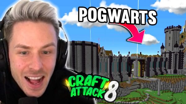 Dieser FORTSCHRITT von POGWARTS ist einfach unglaublich! Werden wir VOR TRYMACS fertig? CraftAttack