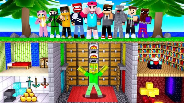Mein ULTIMATIVER OP BUNKER... ist ENDLICH FERTIG?! (Minecraft Helden)