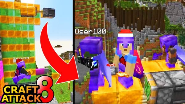 Wir bringen TheJoCraft zum AUSRASTEN! Flugmaschine außer Kontrolle! - Minecraft Craft Attack 8 #149