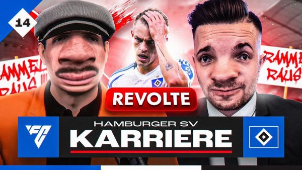 Es KRACHT! 😳 SPIELER REVOLTE gegen RÜDIGER RAMMEL 😨 EA FC 24 Hamburg Karrieremodus #14