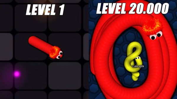Ich WACHSE 20.000 LEVEL LANG in Slither.IO
