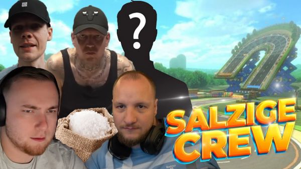 😵🧂MONTE IST AM ENDE🧂😵 | MARIO KART 8 mit der Crew | #mariokart #crew  | TanktDieKarts