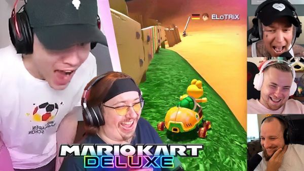 FAHR DOOOCH! 😡 RAGEQUIT 😂 | Mario Kart Crew #06