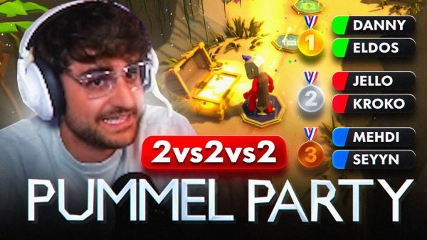 SO EINE KRASSE RUNDE HATTEN WIR NOCH NIE!😳 Pummel Party mit Danny, Eldos, Seyyn, Mehdi & Kroko🔥