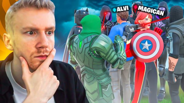 Können Alvi und Magican *100 BÖSEWICHTE* in Fortnite besiegen? 🏆